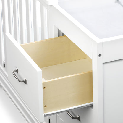 Charlie 4-in-1 Convertible Mini Crib & Changer