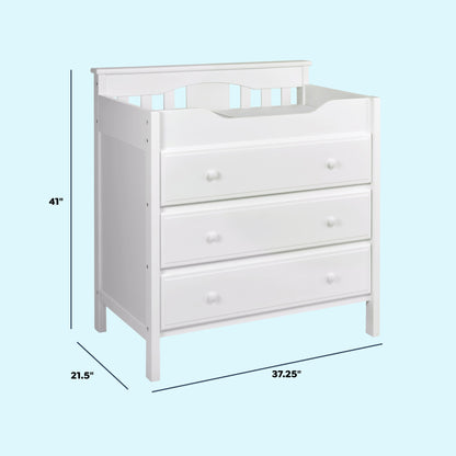 Jayden 3-Drawer Changer Dresser
