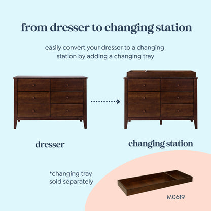 Morgan 6-Drawer Dresser
