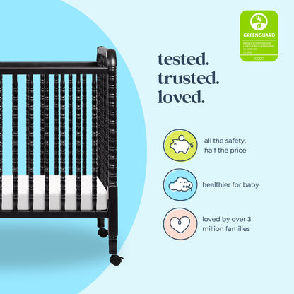 Jenny Lind 3-in-1 Convertible Mini Crib