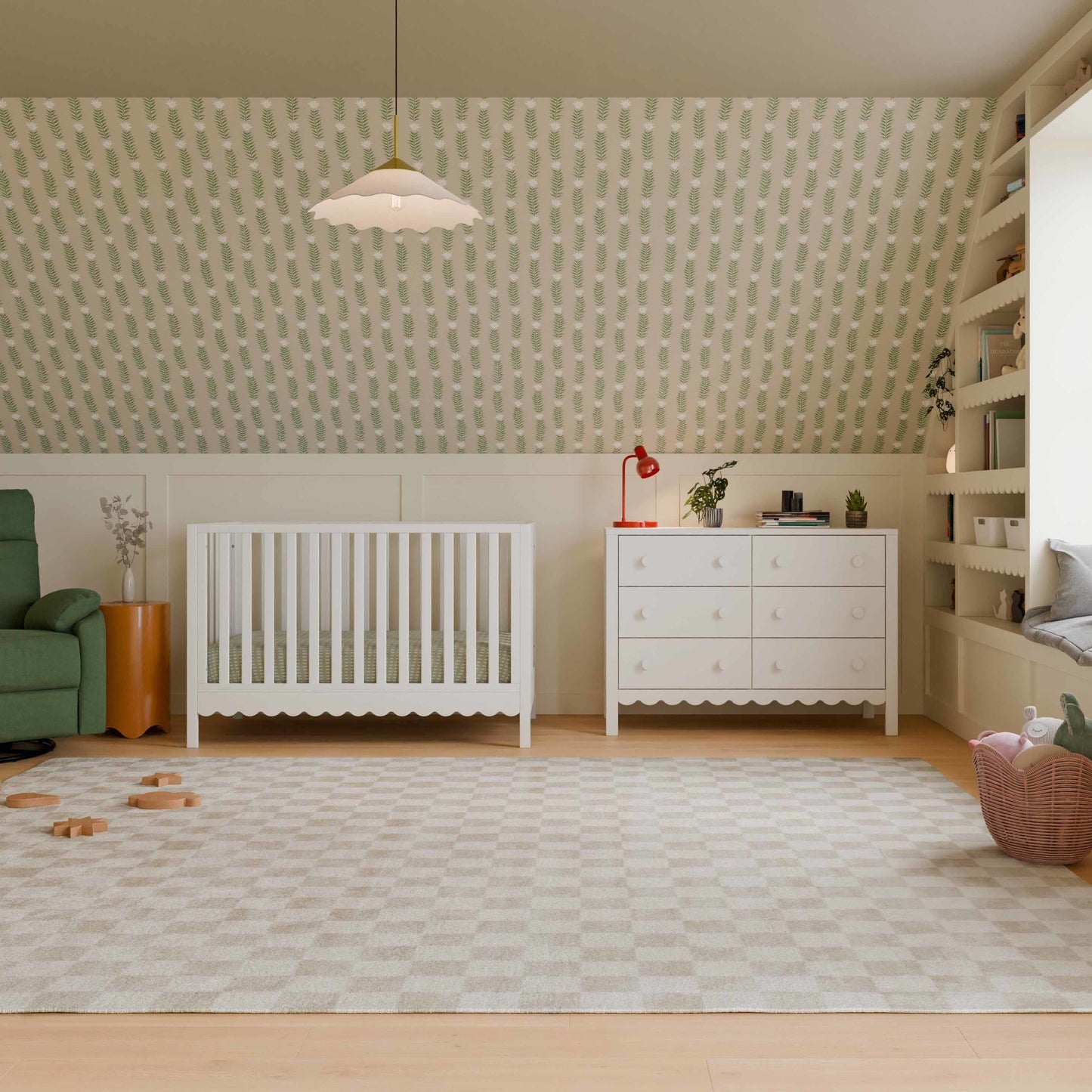 Sammy Scallop 6-Drawer Dresser