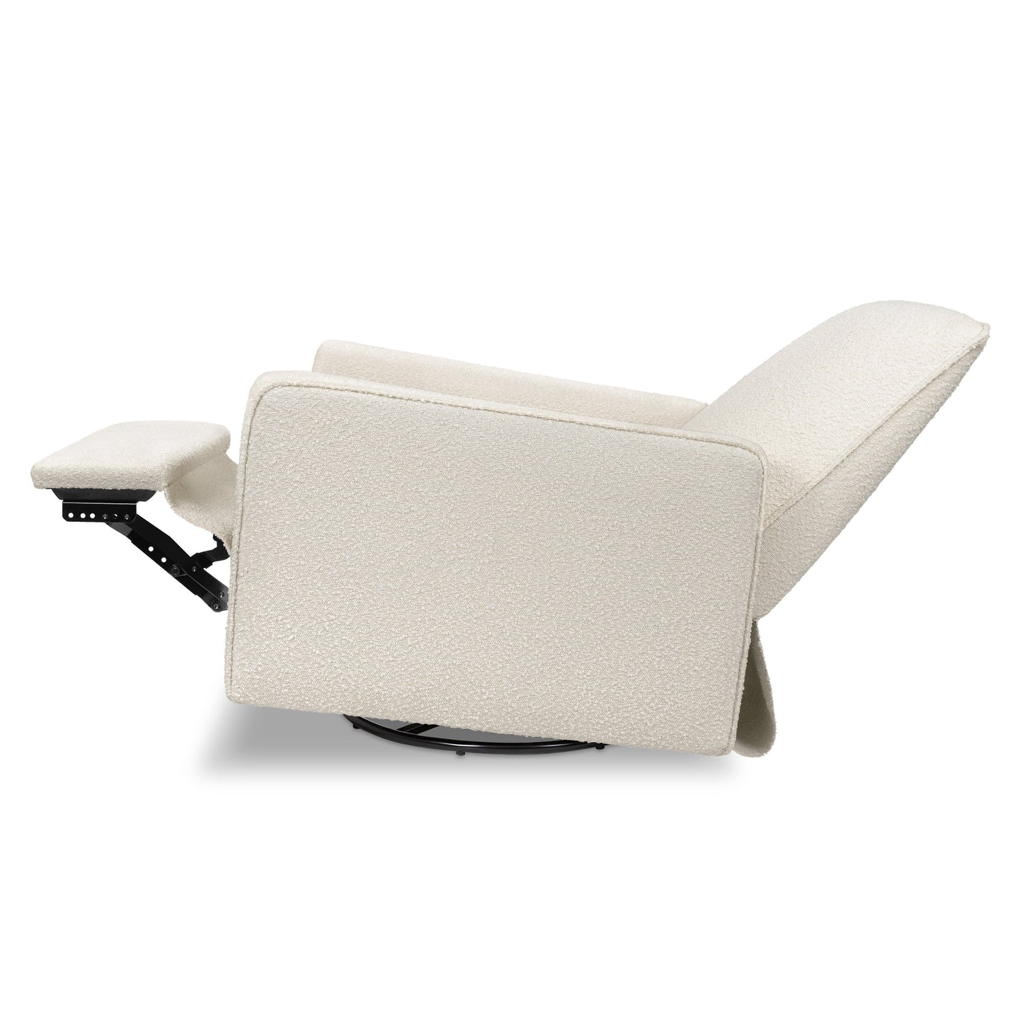 Penny Recliner and Swivel Glider | Ivory Boucle Fabric