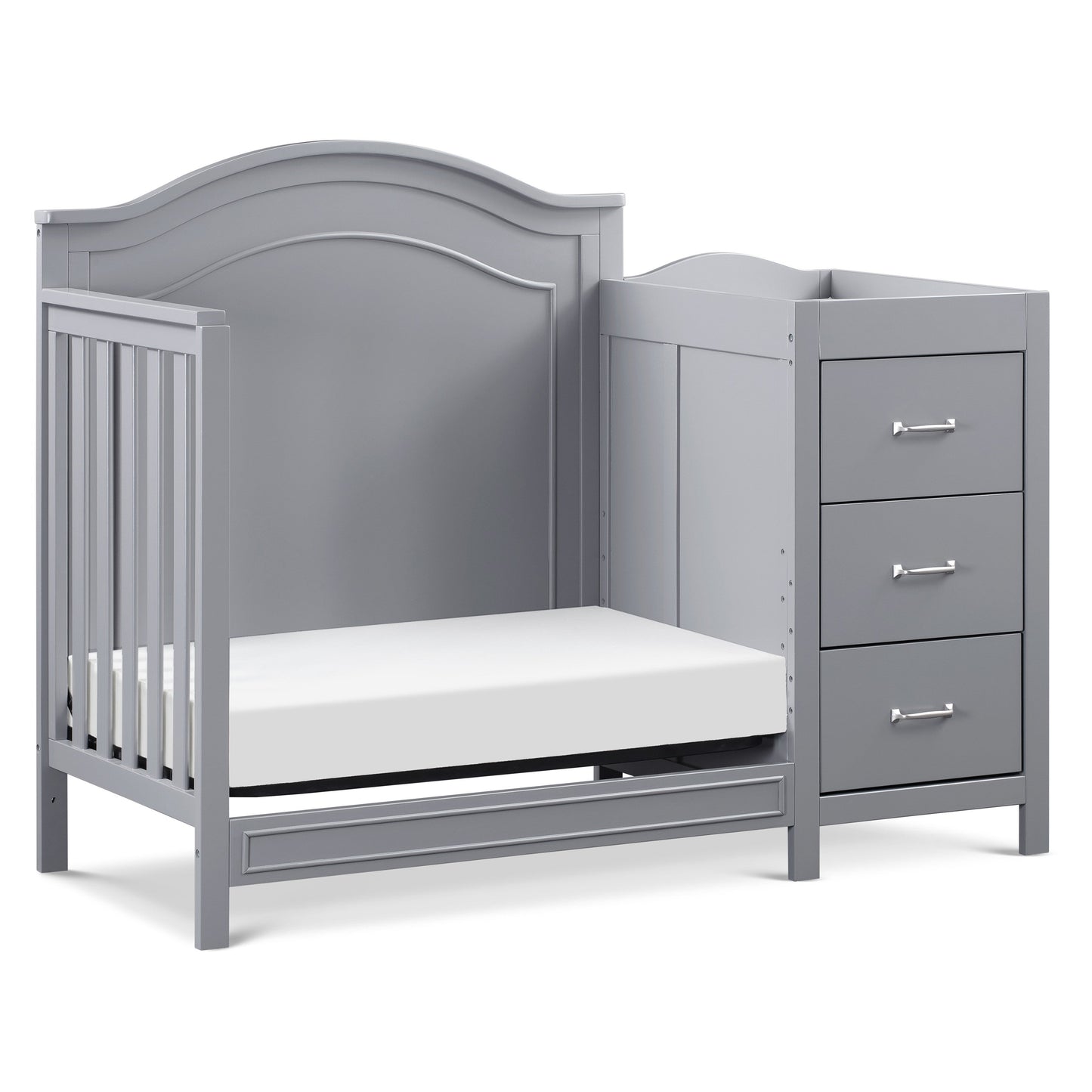 Charlie 4-in-1 Convertible Mini Crib & Changer