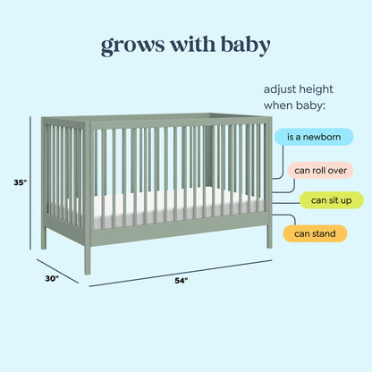 Birdie 3-in-1 Convertible Crib