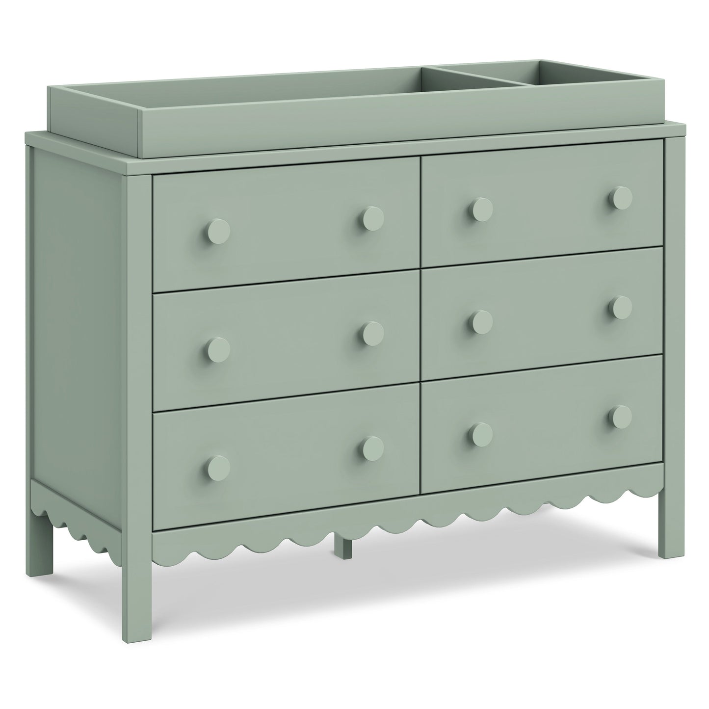 Sammy Scallop 6-Drawer Dresser