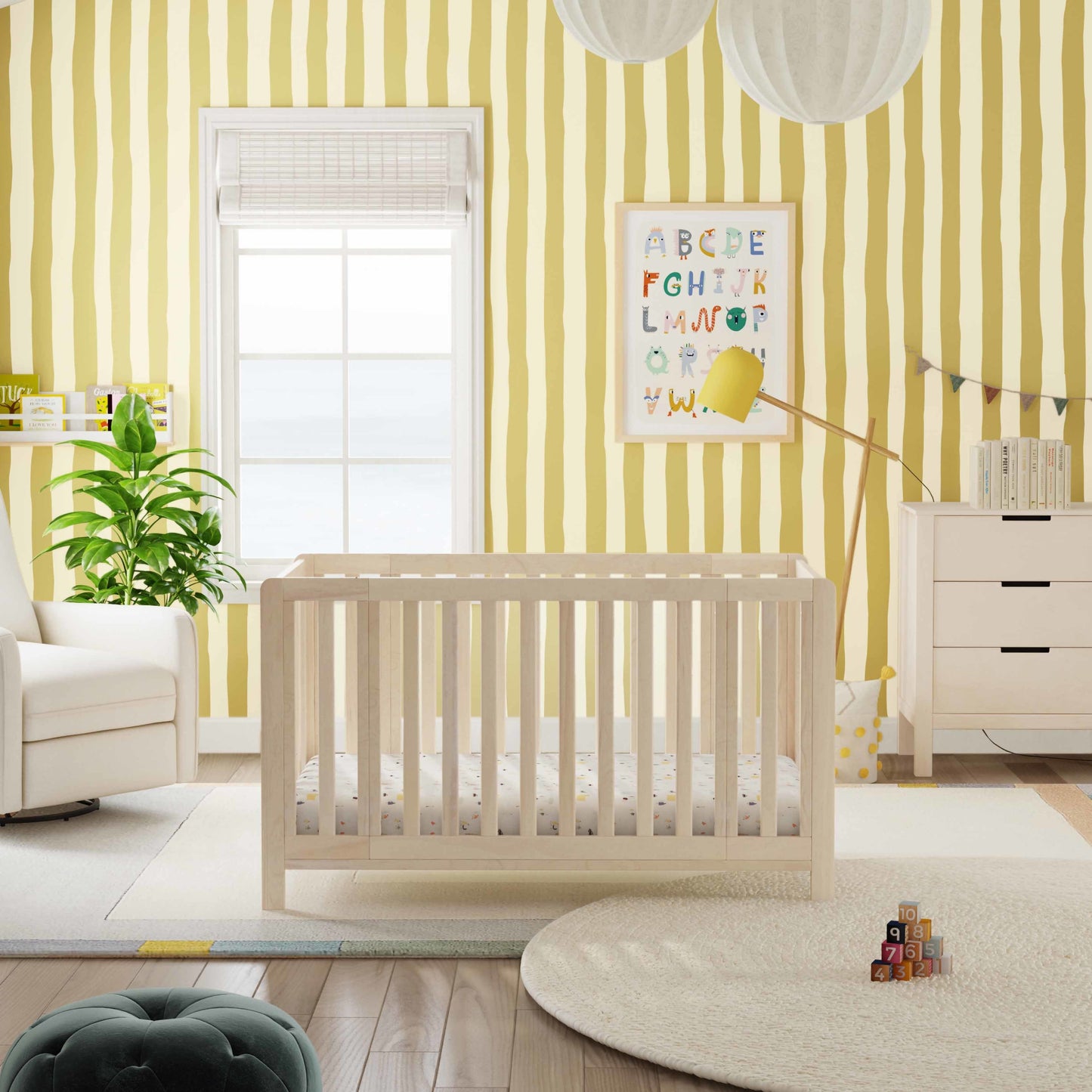 Colby GROW 6-in-1 Convertible Bassinet to Crib