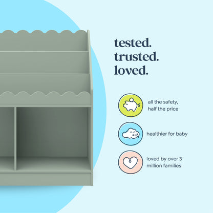 Sammy Scallop Bookcase