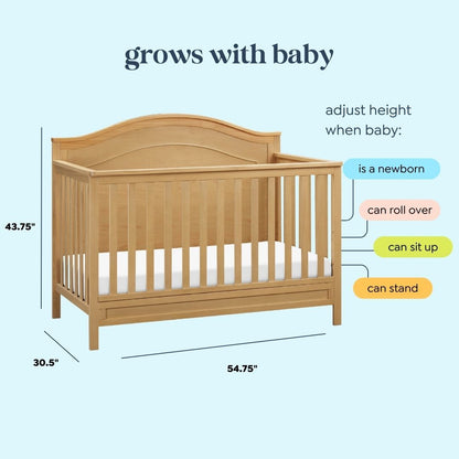 Charlie 4-in-1 Convertible Crib