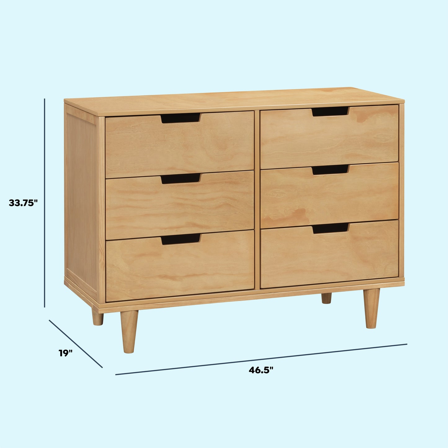 Marley 6-Drawer Double Dresser