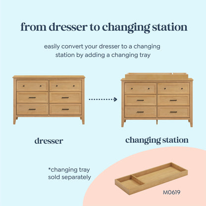 Beau 6-Drawer Dresser