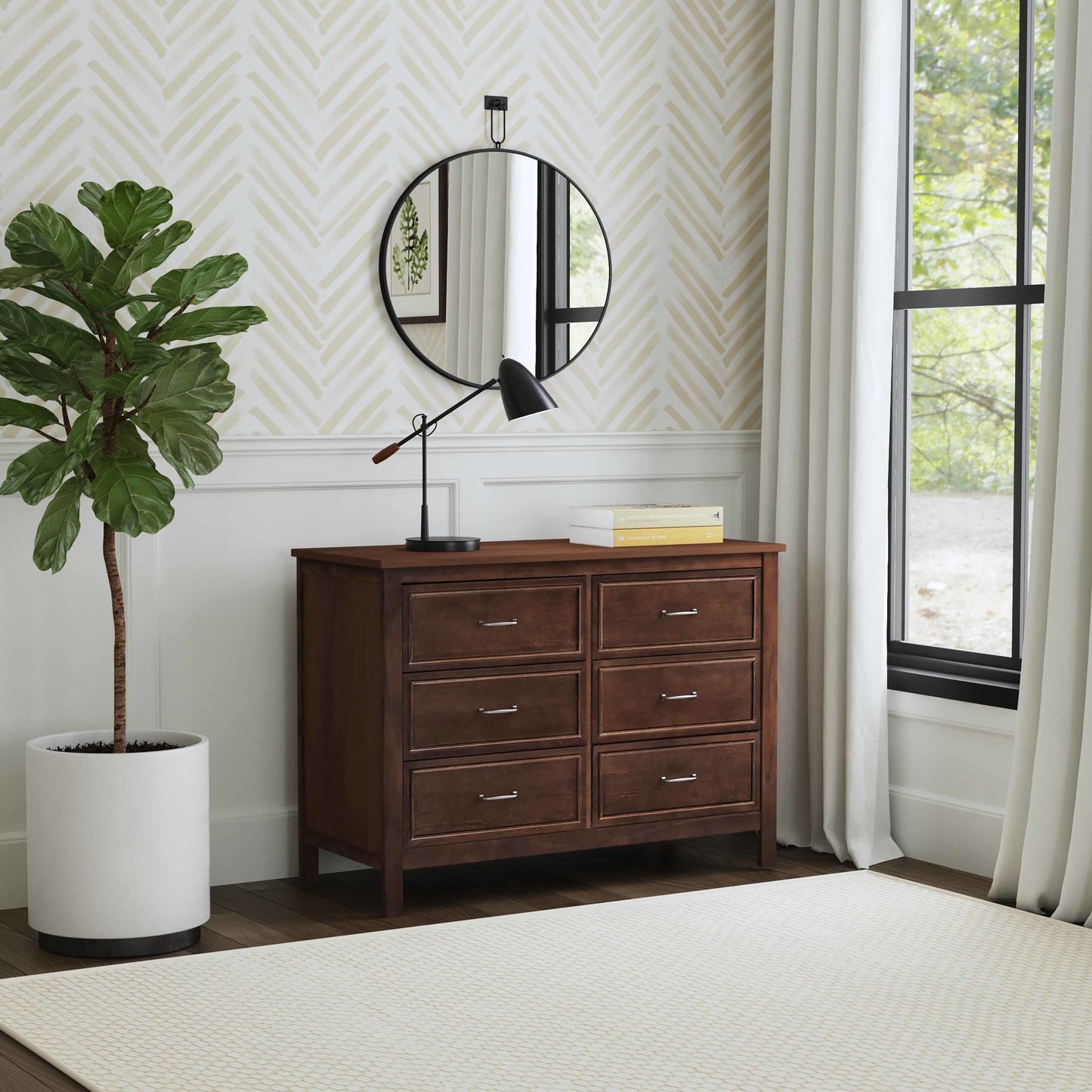 Charlie 6-Drawer Double Dresser