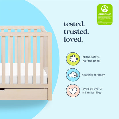 Colby 4-in-1 Convertible Crib with Trundle Drawer