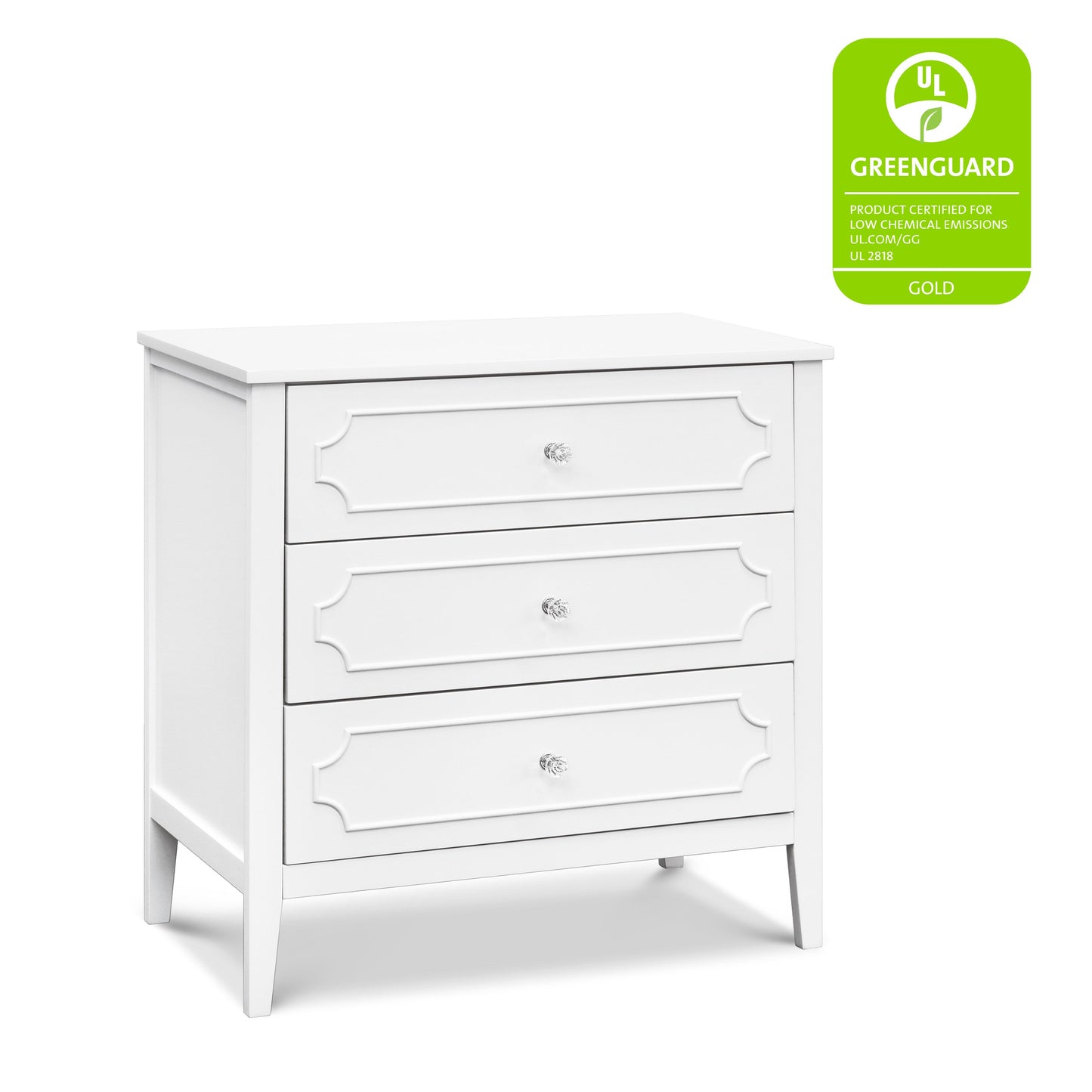 Chloe Regency 3-Drawer Dresser