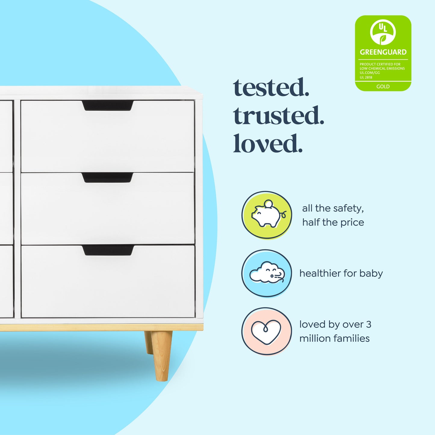 Marley 6-Drawer Double Dresser