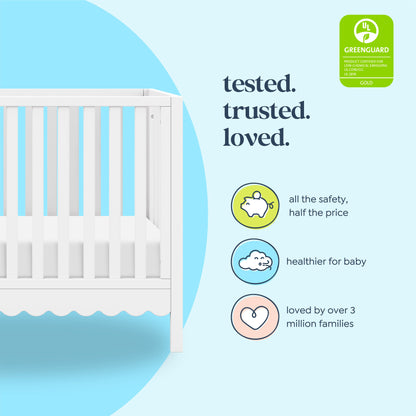 Sammy Scallop 4-in-1  Convertible Crib