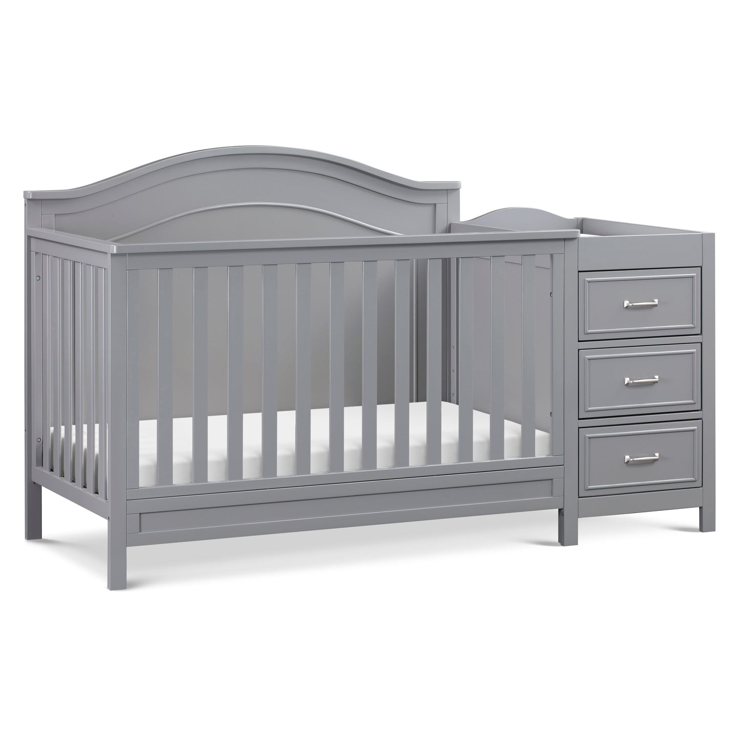 Charlie 4-in-1 Convertible Crib and Changer Combo