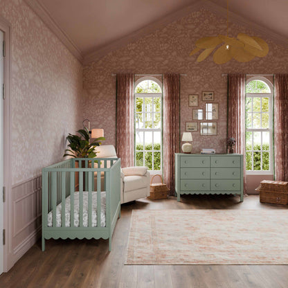 Sammy Scallop 6-Drawer Dresser