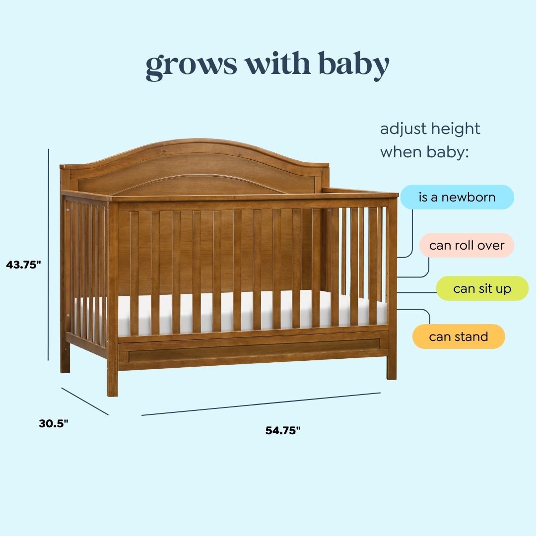 Charlie 4-in-1 Convertible Crib