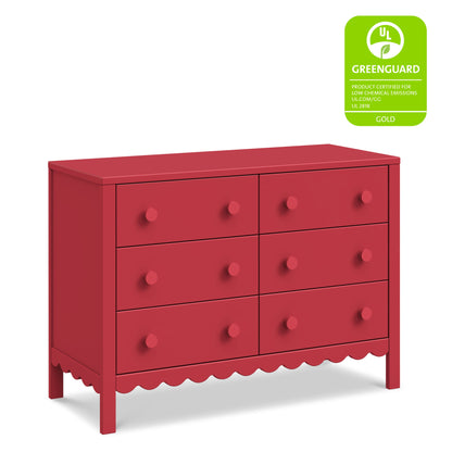 Sammy Scallop 6-Drawer Dresser