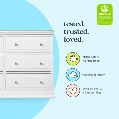 Davinci Signature 6-Drawer Double Dresser