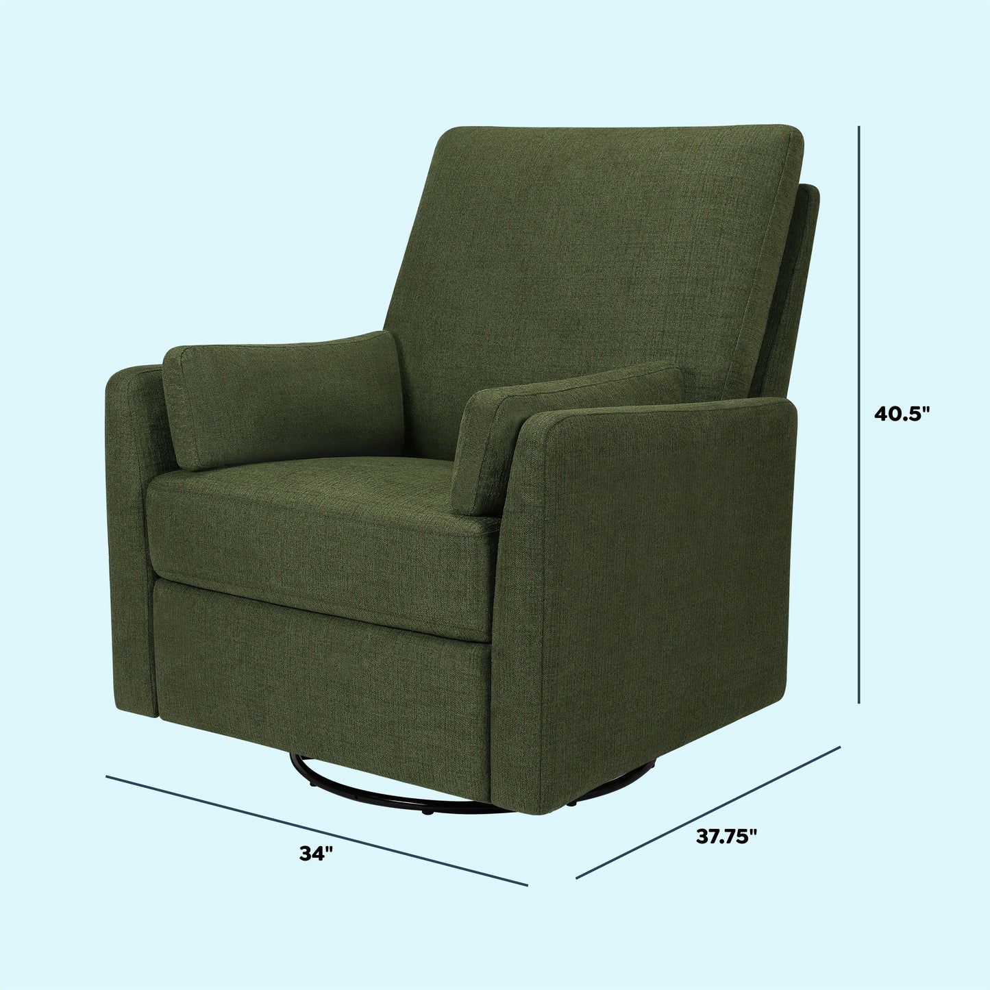 Ethan Recliner and Swivel Glider | Water Repellent & Stain Resistant fabric
