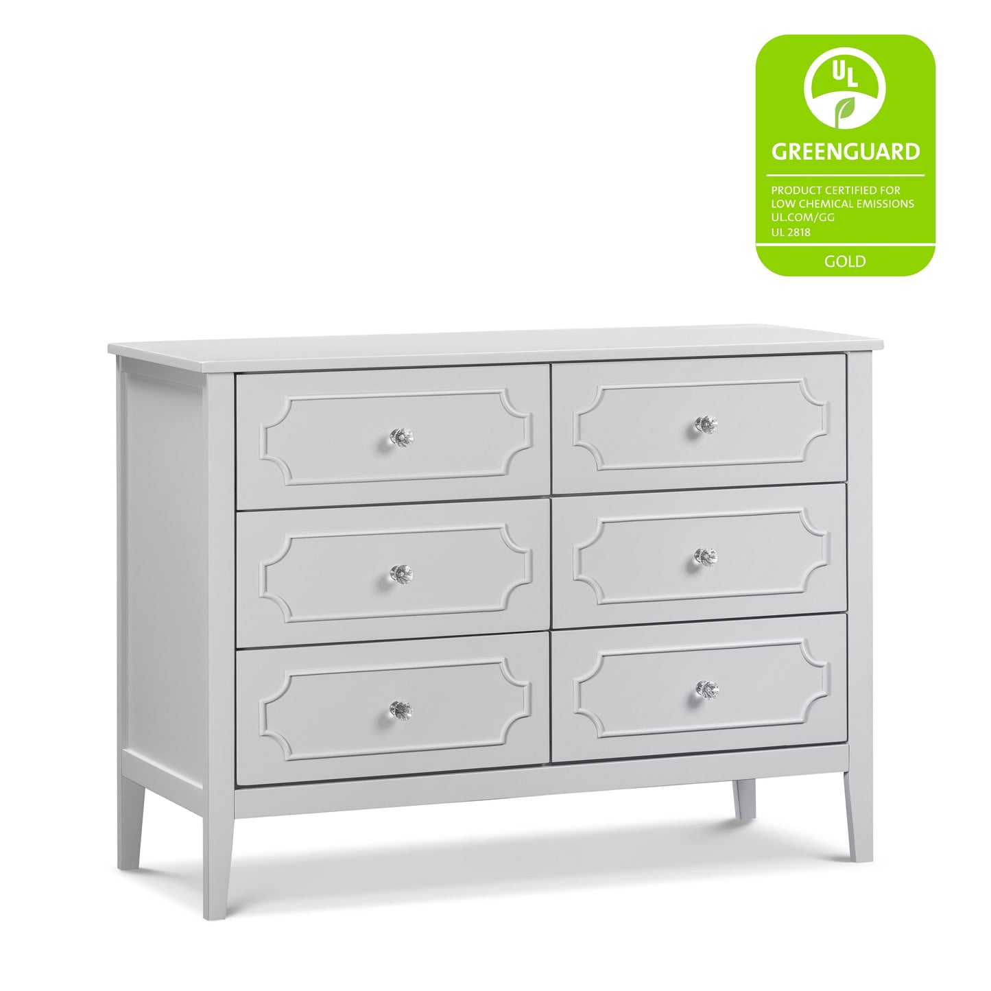 Chloe Regency 6-Drawer Dresser