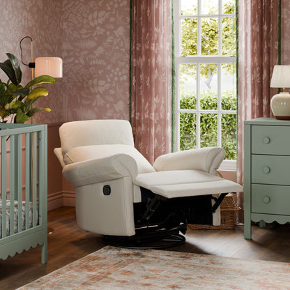 Suzy Flex Recliner and Swivel Glider | Adjustable Headrest and Armrests