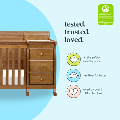 Kalani 4-in-1 Crib and Changer Combo