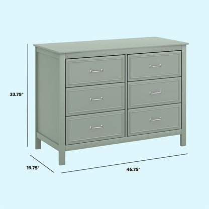 Charlie 6-Drawer Double Dresser
