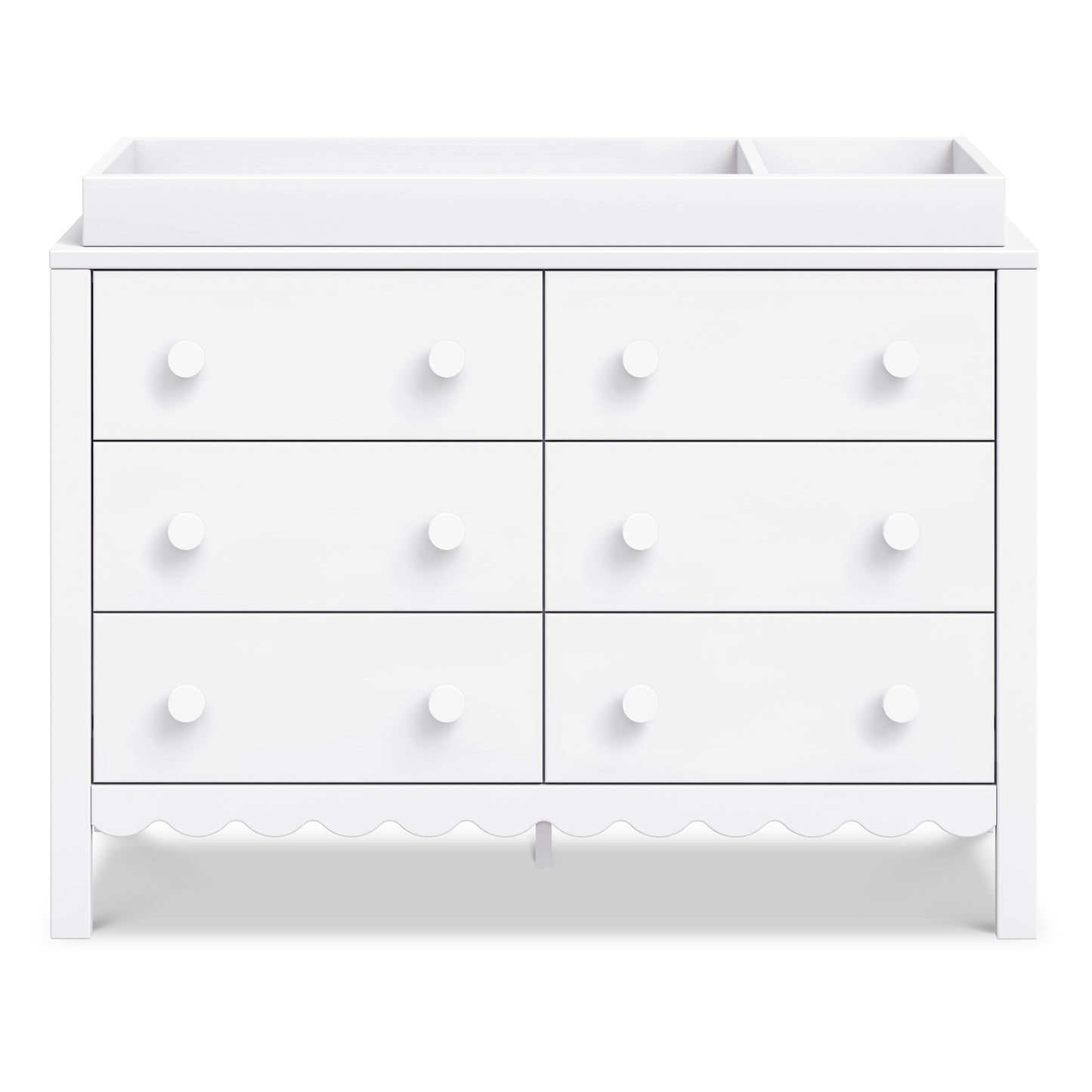 Sammy Scallop 6-Drawer Dresser