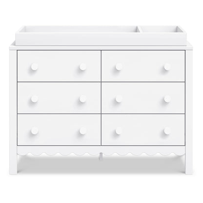 Sammy Scallop 6-Drawer Dresser