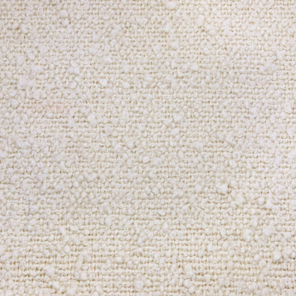 Adrian Swivel Glider with Storage Ottoman | Ivory Boucle fabric