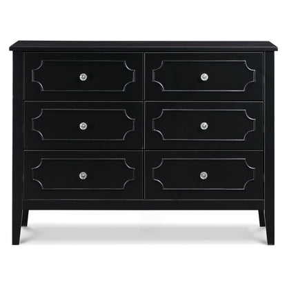 Chloe Regency 6-Drawer Dresser