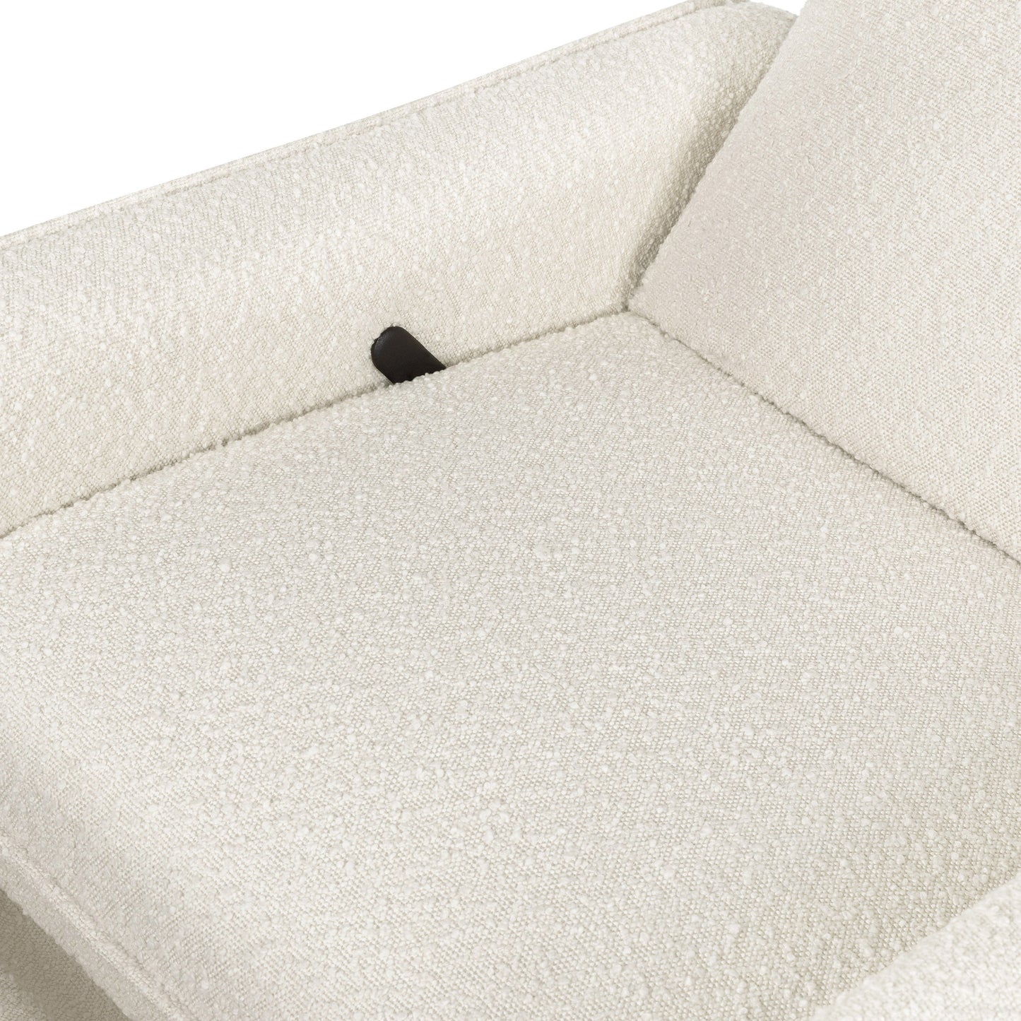 Penny Recliner and Swivel Glider | Ivory Boucle Fabric