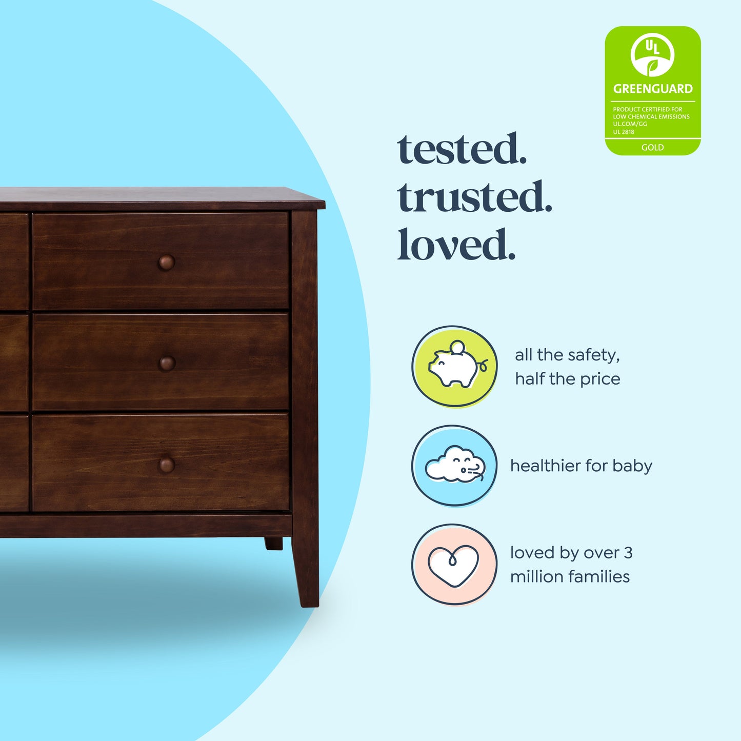 Morgan 6-Drawer Dresser