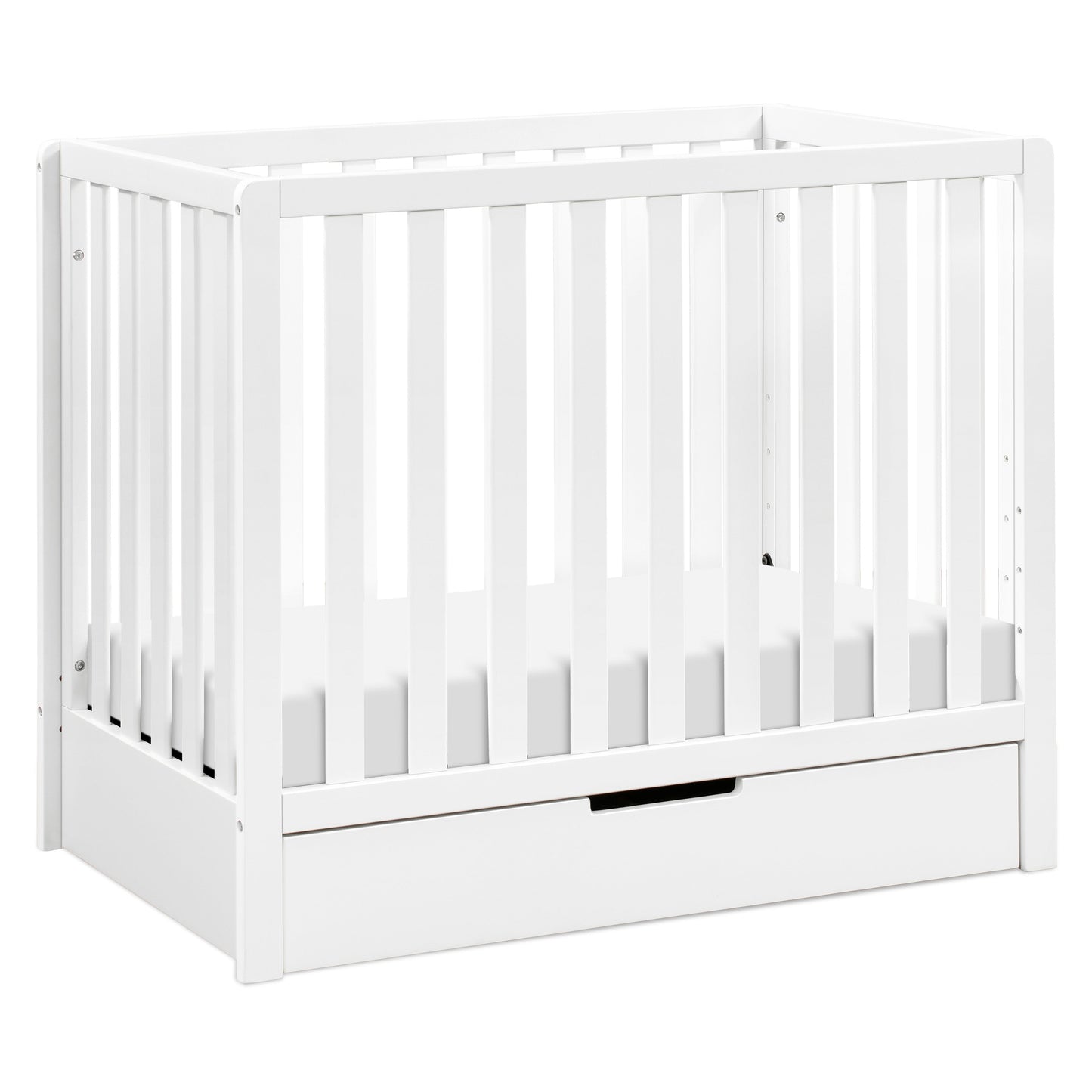 Colby 4-in-1 Convertible Mini Crib with Trundle