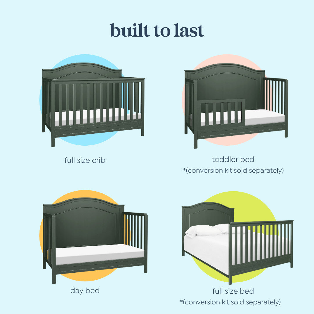 Charlie 4-in-1 Convertible Crib