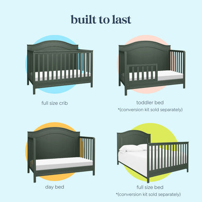 Charlie 4-in-1 Convertible Crib