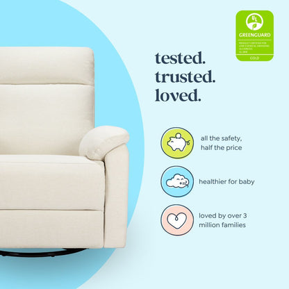 Suzy Recliner and Swivel Glider