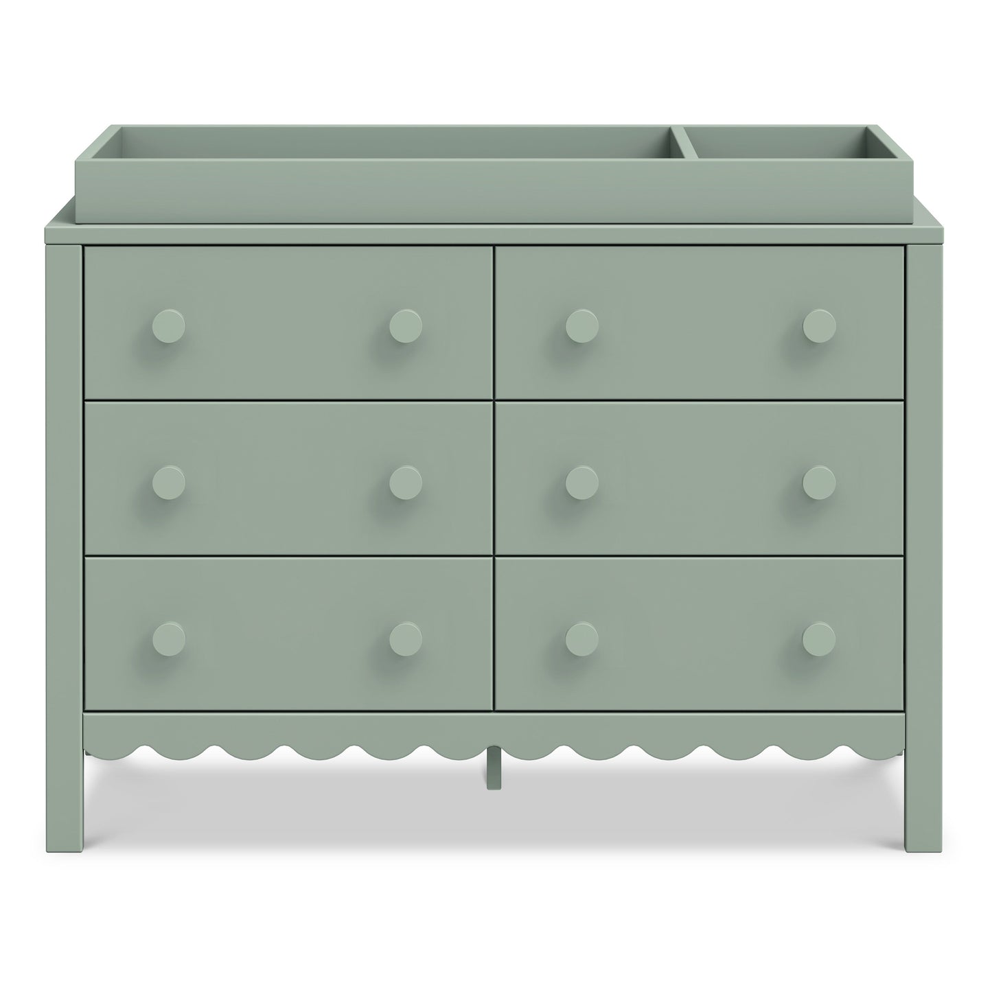 Sammy Scallop 6-Drawer Dresser