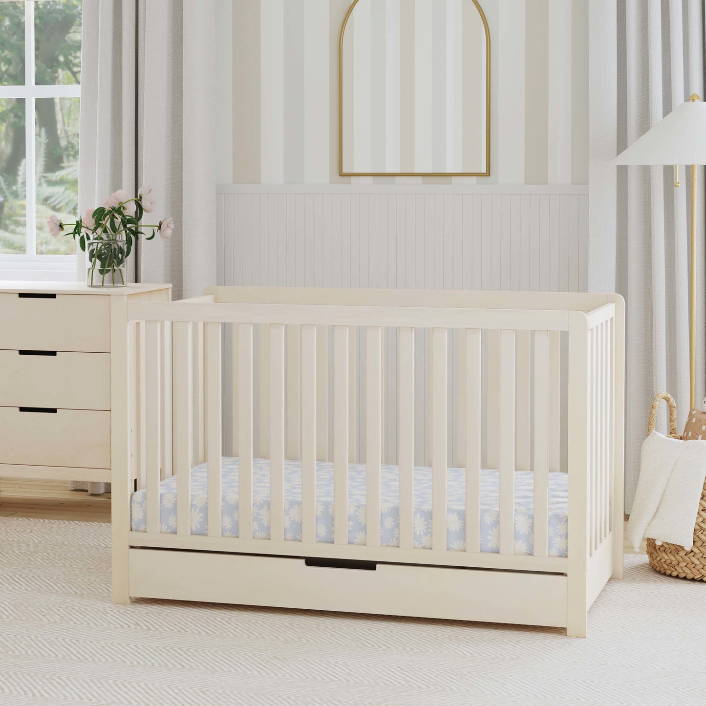 Colby 4-in-1 Convertible Crib with Trundle Drawer