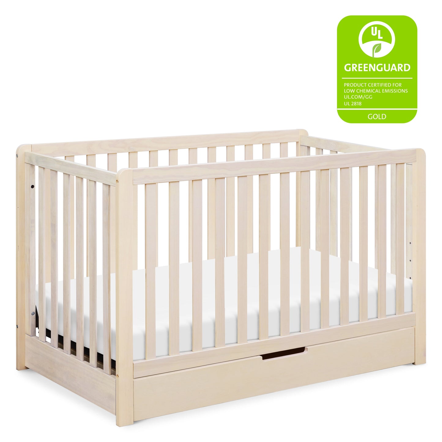 Colby 4-in-1 Convertible Crib with Trundle Drawer