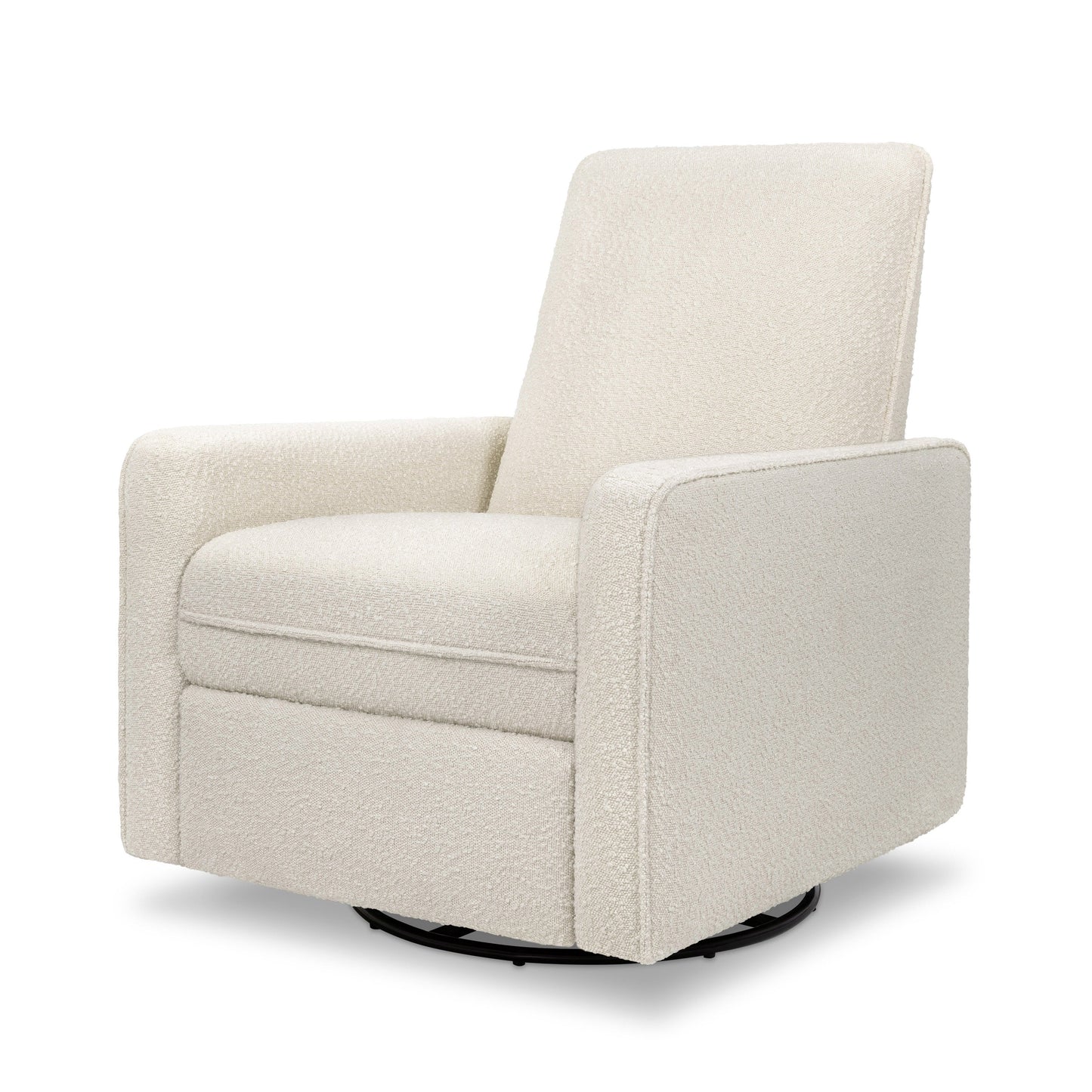 Penny Recliner and Swivel Glider | Ivory Boucle Fabric