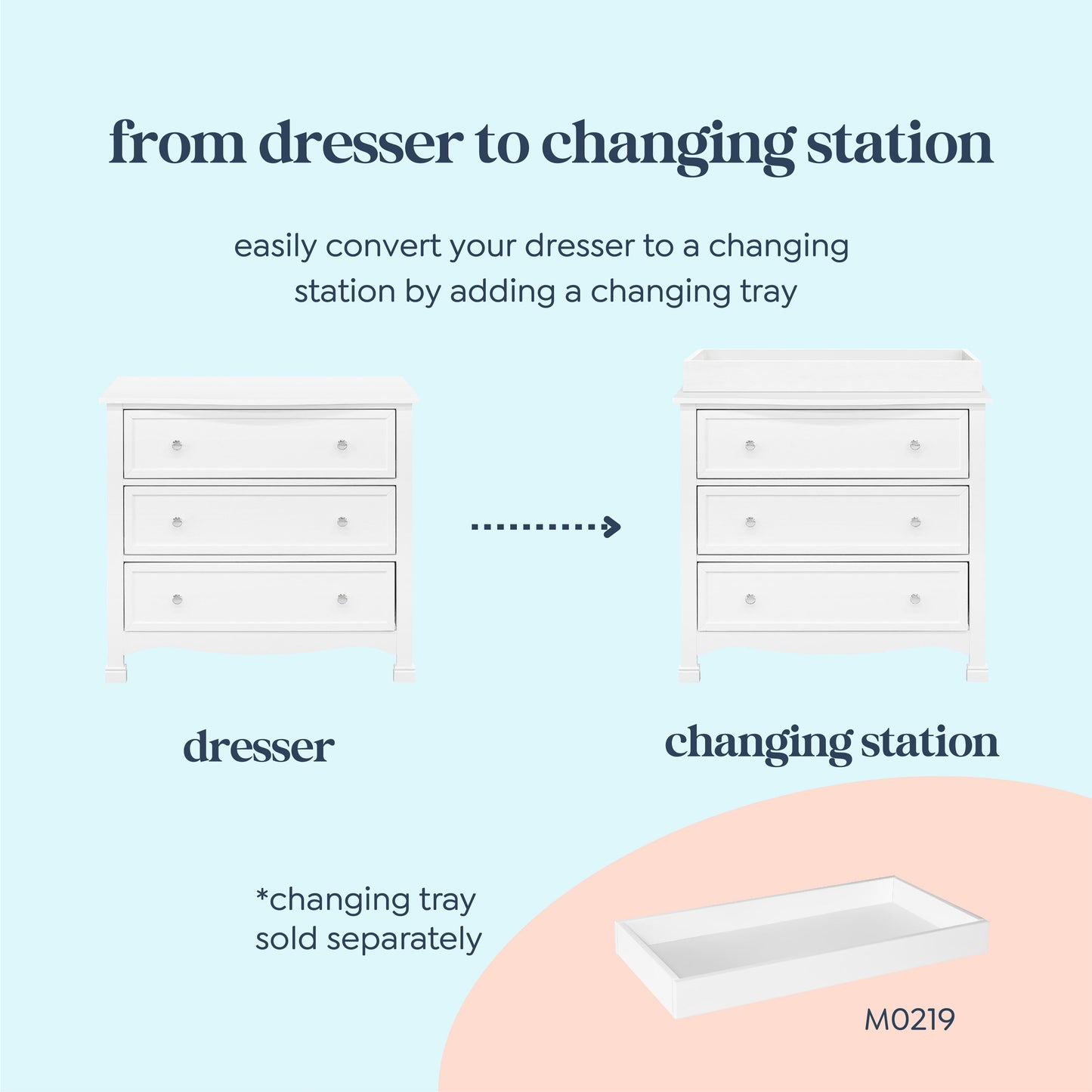 Kalani 3-Drawer Dresser