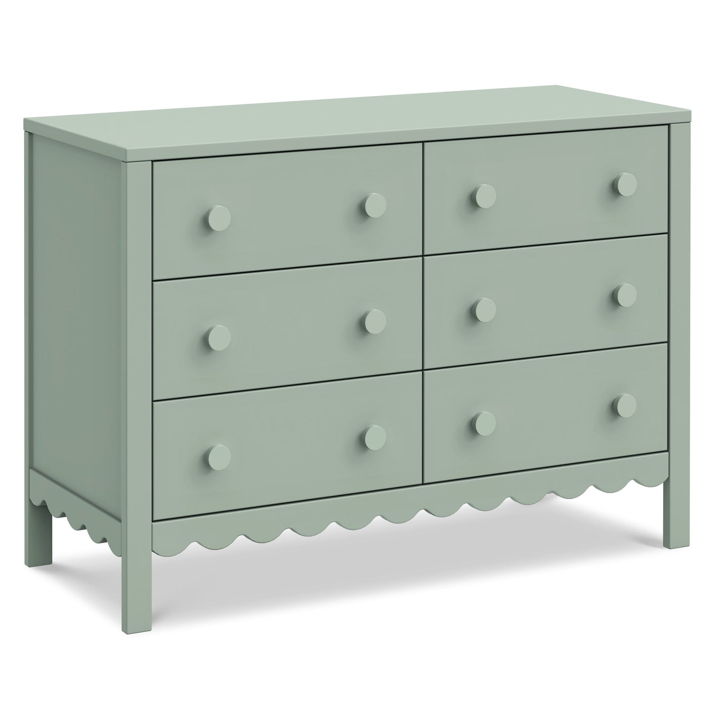 Sammy Scallop 6-Drawer Dresser