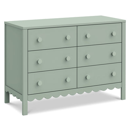 Sammy Scallop 6-Drawer Dresser